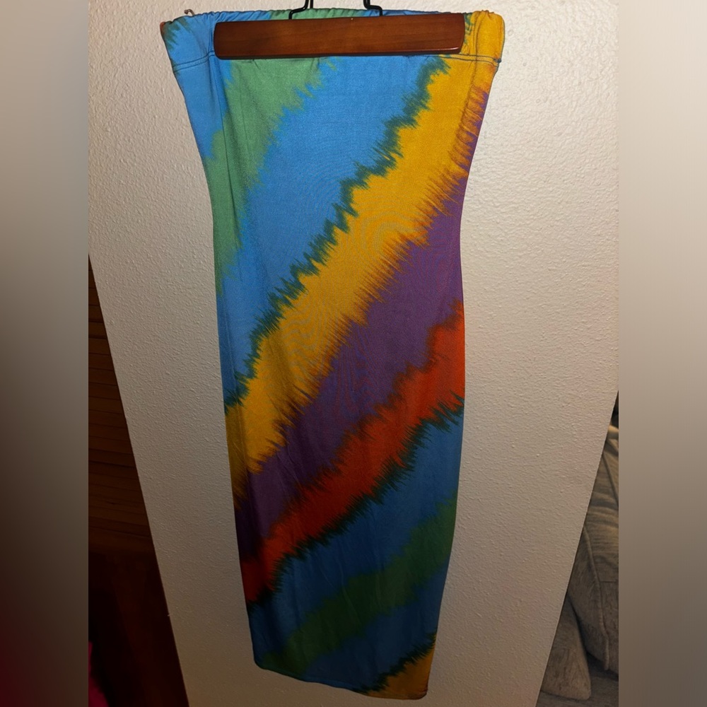 Tube top dress